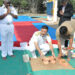 ICG North West Regional Commander lays stone for OTM & ROC building in Gandhinagar