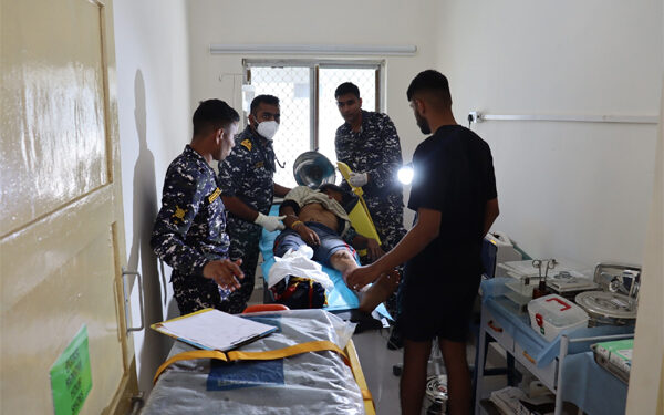 Indian Coast Guard evacuates critically injured fisherman from midsea off Dwarka coast