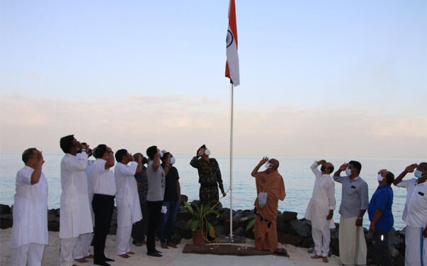 Morari Bapu’s visionary visit to Lakshadweep sheds light on his patriotism for Mother India