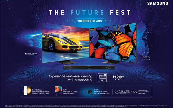 Samsung’s ‘Future Fest’: Upgrade to future of cinematic experience with R-Day offers on AI Powered Premium TV Range