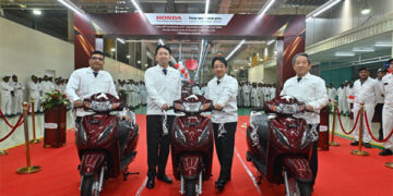 Honda Motorcycle commissions 6.5 lakh additional production capacity at Gujarat plant