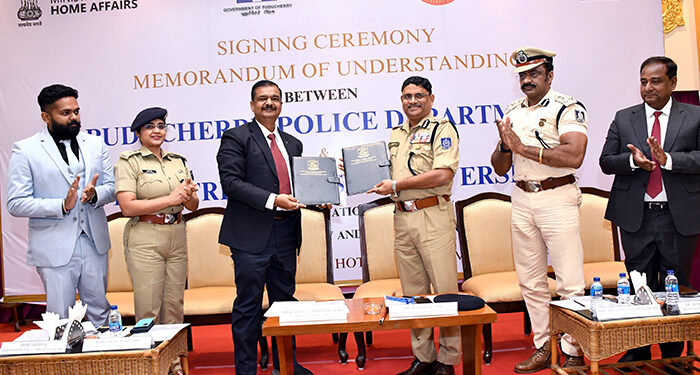 Up-skilling & Training Programme: RRU & Puducherry Police sign MoU