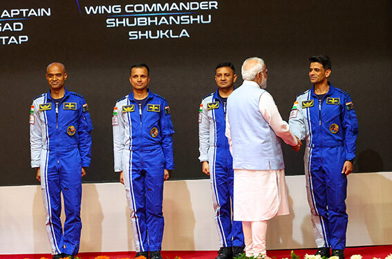 PM Modi announces names of astronauts of Gaganyaan human space flight mission