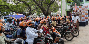 Wanna to avoid becoming hellmate, wear helmets: ICICI Lombard holds ‘Ride to Safety’ rally