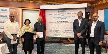 Ex RBI Guv unveils Great Lakes Institute of Management’s Fellow Programme in Management