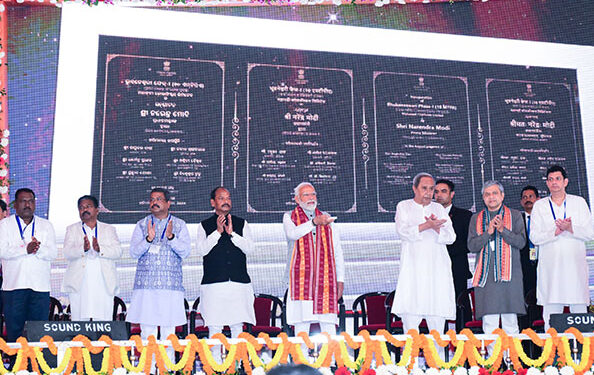PM Modi lays foundation stone for NLC’s Talabira Thermal Power Project in Odisha