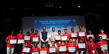 Students showcase viable solutions to instil ‘Road Safety Sense and Positive Behavioural Change’  at 24-Hour Toyota Hackathon