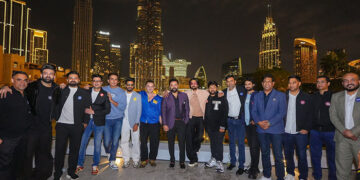 Celebrity Cricket League 2024 Promo Launched with a spectacular show on the Burj Khalifa
