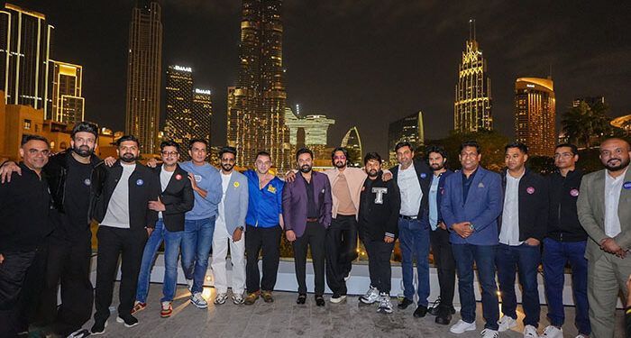 Celebrity Cricket League 2024 Promo Launched with a spectacular show on the Burj Khalifa