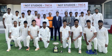 RKM Vivekananda defeat Guru Nanak in YNOT Studios – TNCA Inter Collegiate Cricket Tourney