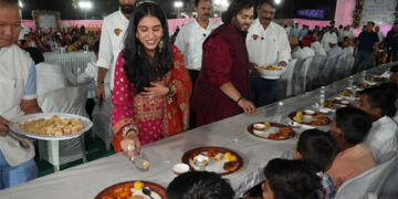 Ahead of pre-wedding celebrations of Anant-Radhika, Ambani family embarks on Anna Seva 