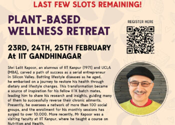 IIT Gandhinagar to host 3-day ‘Plant Based Wellness Retreat’ from Friday