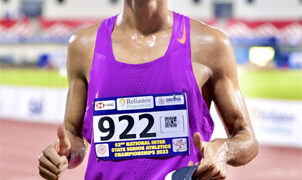 Reliance athlete Gulveer Singh wins 3000m gold at Asian Indoor Athletics Championship