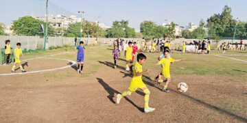 With kids’ new-found craze into real time football sports, GSFA Blue Cubs gearing up to roar