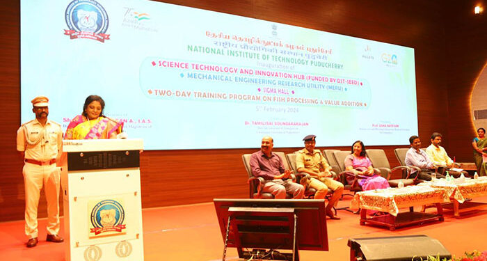 Puducherry Lt Governor dedicates STI-Hub, MERU & refurbished Hall of NIT Puducherry