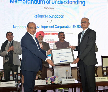 Reliance Foundation partners with National Skill Development Corp to impact half a million youth