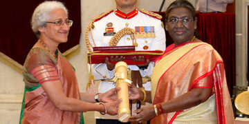 Prez Murmu confers Bharat Ratna on agri scientist MS Swaminathan, former PM Narasimha Rao, 2 others posthumously