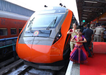 PM Modi virtually flags off new Chennai–Mysuru Vande Bharat train service