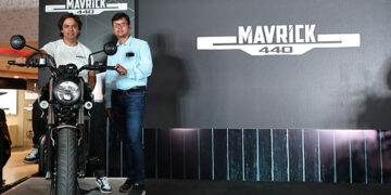 Hero MotoCorp launches, Mavrick 440,  a new premium motorcycles, in Chennai