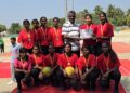 Hockey Champ Vasudevan Baskaran inaugurates Sports Meet of Ganga Institute of Health Sciences