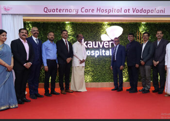 Superstar unveils Kauvery Hospital’s 9 ‘Centres of Excellence’ at Vadapalani