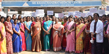 SRIHER bats for protection and education of girls on International Women’s Day