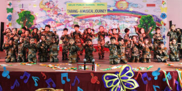 DPS-Bopal Pre-School students’ ‘TARANG…A Musical Journey!’ on Parents’ Day enthralls all