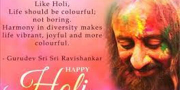 Spirituality & festival: Life should be like Holi — vibrant and full of colors, not dull and boring