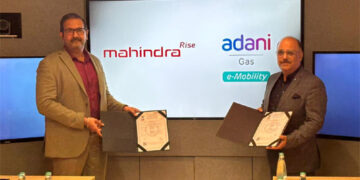 Mahindra signs MoU with Adani Total Energies E-Mobility, broadening EV charging infra access