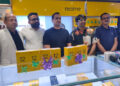 Superstar Malhar Thakar launches Realme 12 Plus 5G at Poojara Telecom in Bapunagar