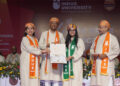 Indus University 8th Convocation: Morality and skill are paramount to succeed in life, says Govind Dholakia