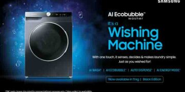 Samsung unveils new range of 11 Kg AI Ecobubble Fully Automatic Front Load Washing Machines