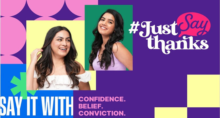  This Women’s Day, Nykaa encourages women to #JustSayThanks when it comes to accepting compliments