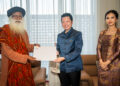 One month after brain surgery, Sadhguru in Cambodia to unravel cultural and spiritual depths of the country
