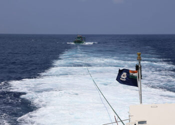 Indian Coast Guard rescues a stranded fishing boat off Karwar