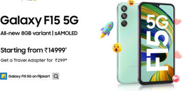 Samsung launches 8GB+128GB Variant of Galaxy F15 5G at Rs 15,999