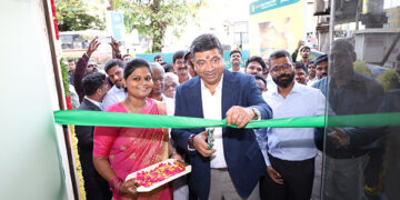 TN Minister for IT & Digital Services PTR inaugurates Adyar branch of Ujjivan SFB