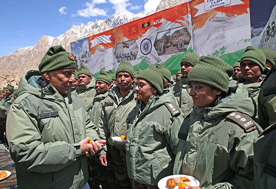 Rajnath Singh visits Siachen and carries out on-the-ground assessment of security situation