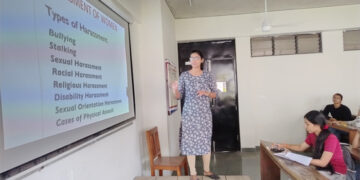 CC Sheth College of Commerce holds session on ‘Laws Against Domestic Violence’ for women