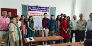 Principal MC Shah Commerce College celebrates 96th birth anniversary of its Founder