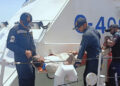 Indian Coast Guard evacuates critically injured fisherman off Gulf of Khambat in Gujarat