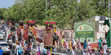 Five-day-long grand Jain Diksha initiation ceremony kicks off in Adhyatma Nagri