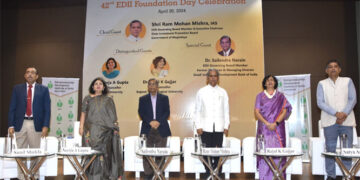 On 42nd Foundation Day, Ram Mohan Mishra urges EDII to set up campus in New Delhi
