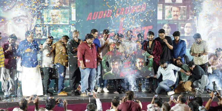 Director KS Ravikumar’s next production ‘Hitlist’ audio album launched with a bang!