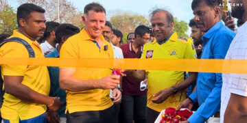 Be good players but be good people as well: Michael Hussey to students