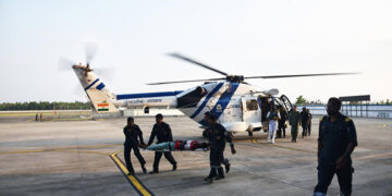 ICG airlifts critically-ill fisherman off Kerala Coast and saves life