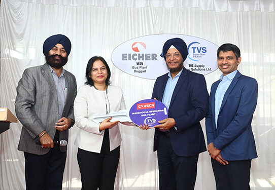 TVS SCS wins new business deal for Eicher’s bus facility in Baggad