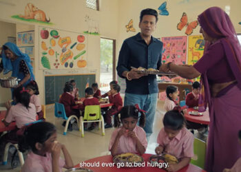 Manoj Bajpayee joins Nand Ghar Movement to ensure no child goes to bed hungry