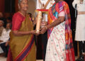 President confers Padma Vibhushan to Dr Vyjayantimala Bali,  Padma Bhushan to ‘Captain’ Vijayakant