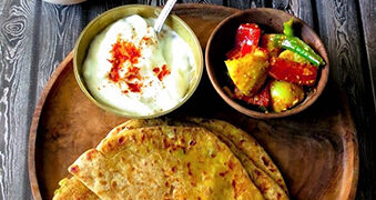 Sunday Special: Paratha Parade -rolled with passion stuffed with compassion